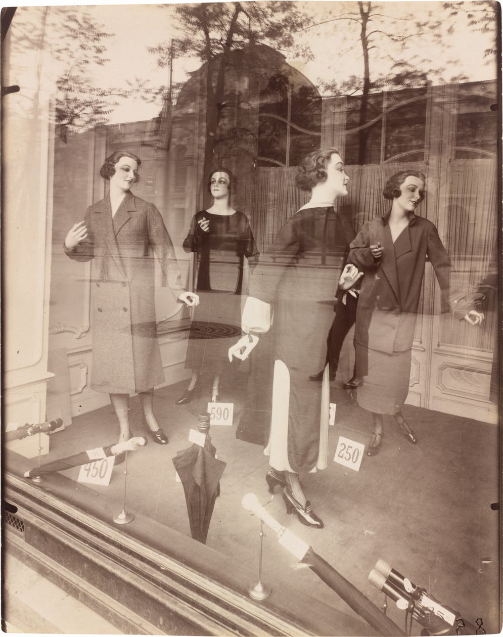 Magasin, Avenue des Gobelins von Eugène Atget