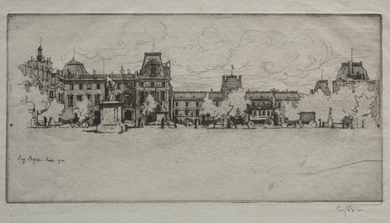 Die Tuilerien von Eugene Bejot