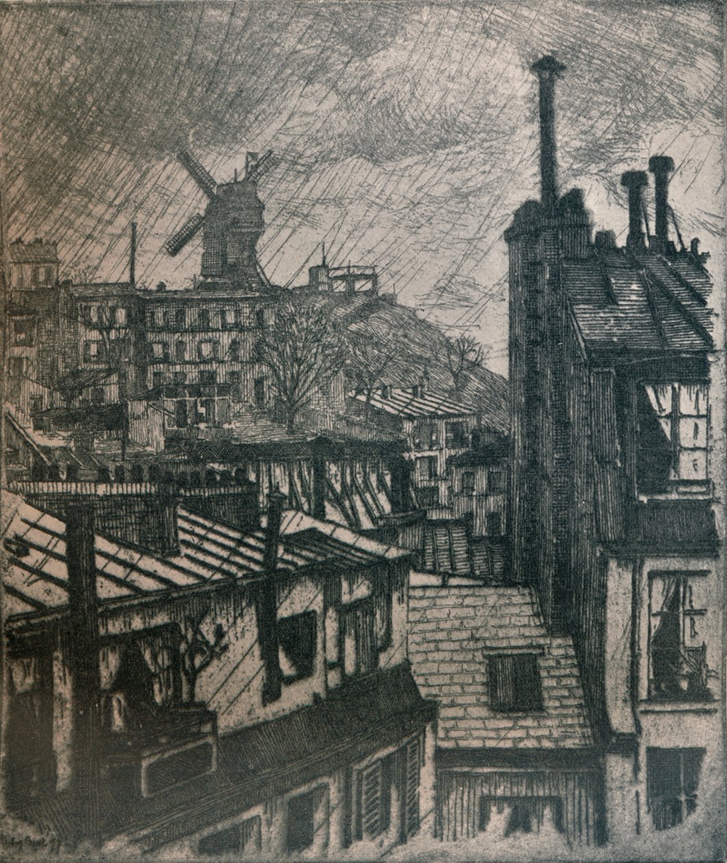 Montmartre, 1897 von Eugene Bejot
