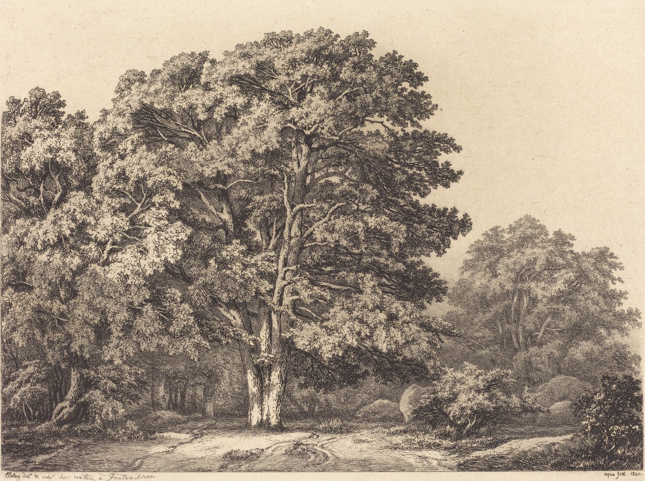 Eingang zu einem Wald von Eugene Bléry
