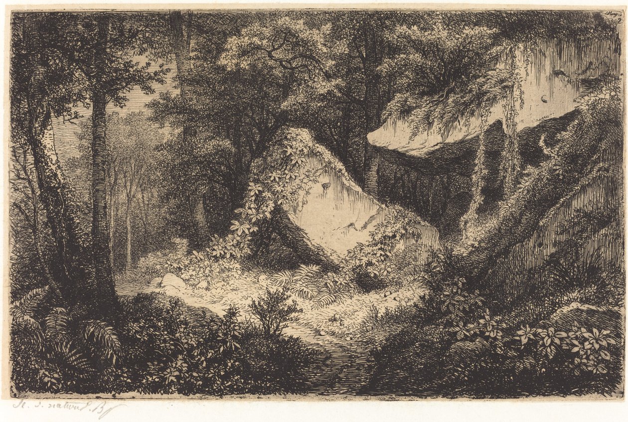 Die weißen Felsen von Eugene Bléry