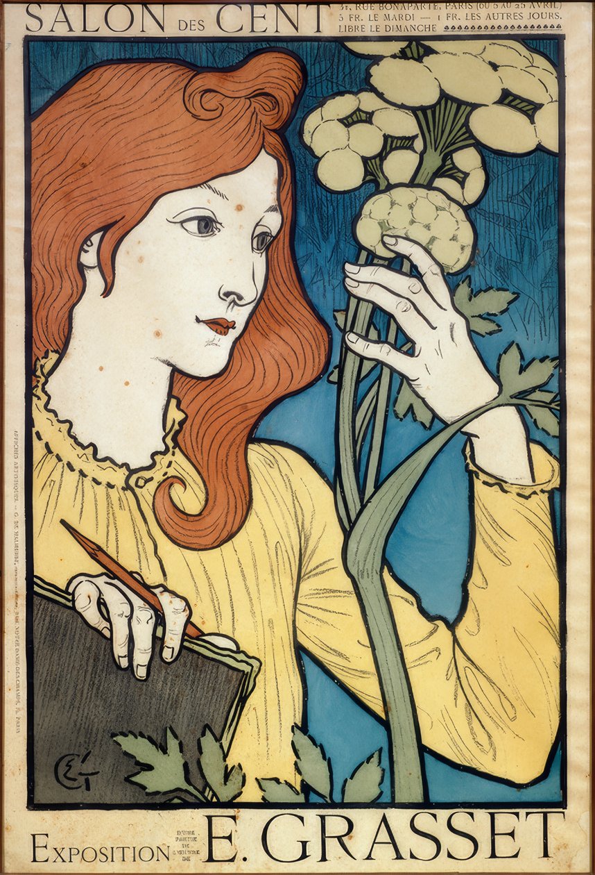 Salon des Cent, Ausstellung E. Grasset von Eugene Grasset