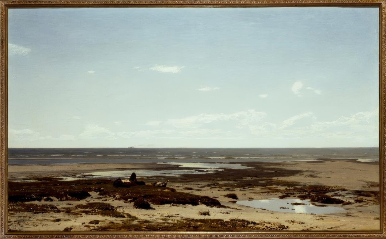 Am Strand von Eugene Gustav Dücker