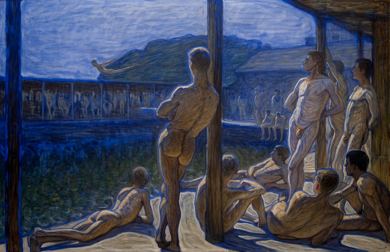 Marine-Badehaus von Eugène Jansson