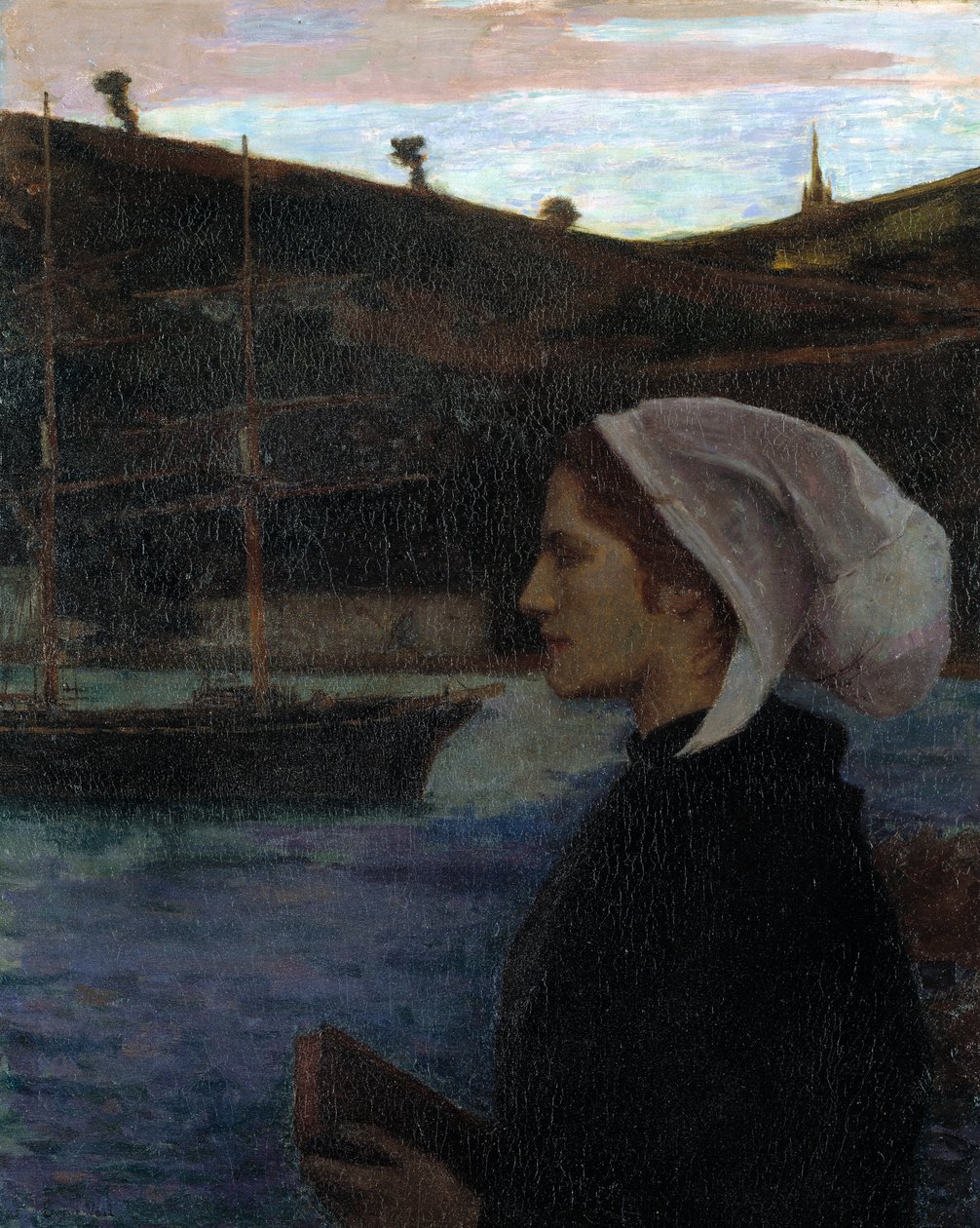 Ein bretonischer Sonntag von Eugene Laurent Vail