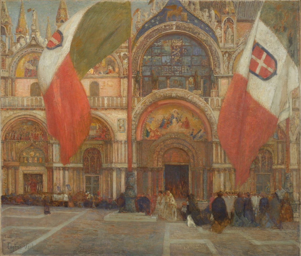 Festtag in Venedig von Eugene Lawrence Vail