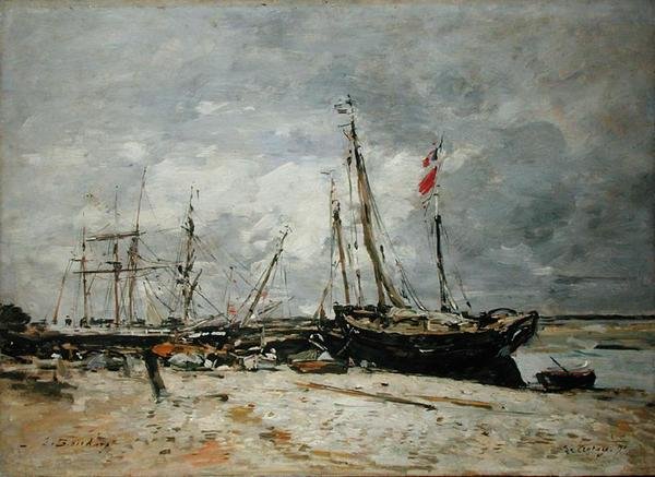 Le Crotay von Eugene Louis Boudin