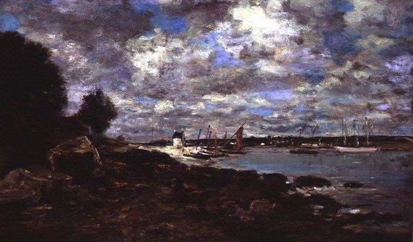 Plougastel-Daoulas von Eugene Louis Boudin