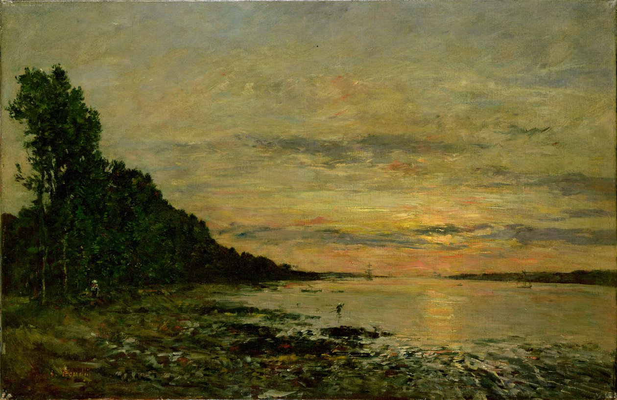 Plougastel-Daoulas, ca. 1870-73 von Eugene Louis Boudin