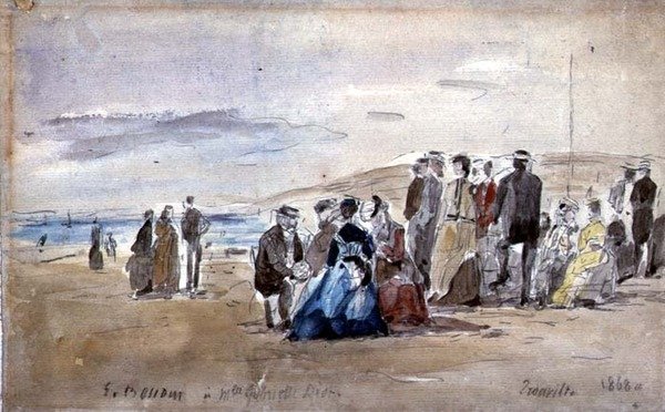 Trouville von Eugene Louis Boudin