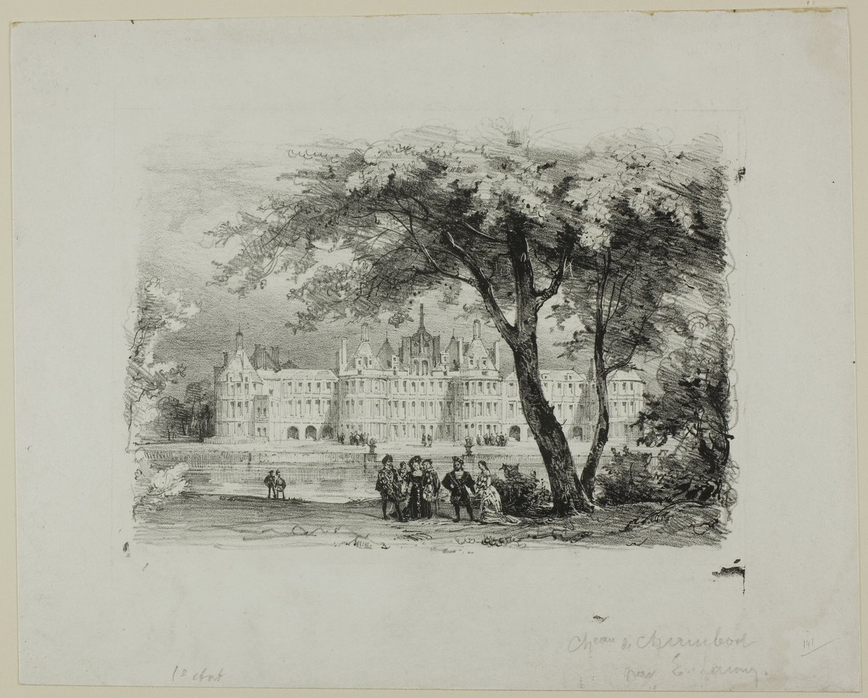 Schloss Chambord von Eugene Louis Lami