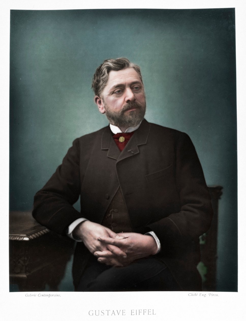 Gustave Eiffel, französischer Ingenieur, 1880 von Eugene Pirou