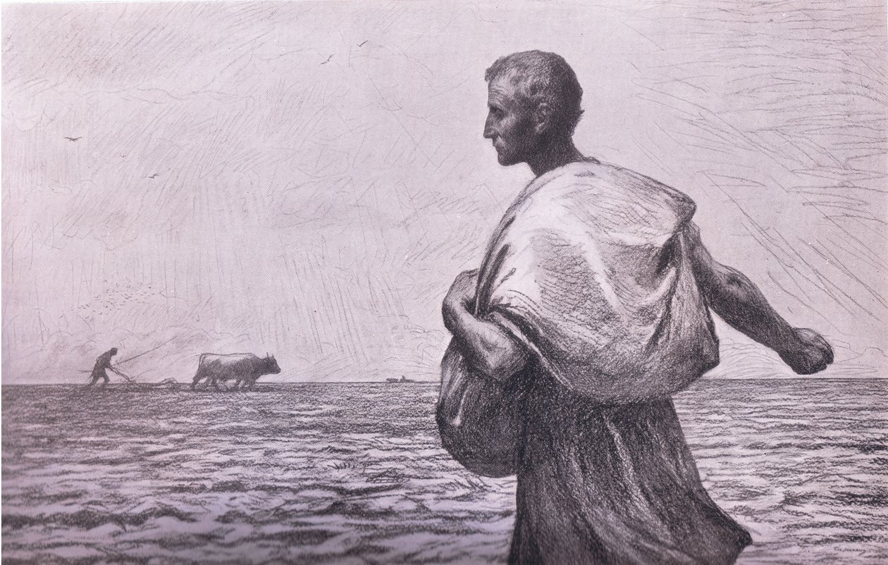 Der Sämann von Eugene after Burnand