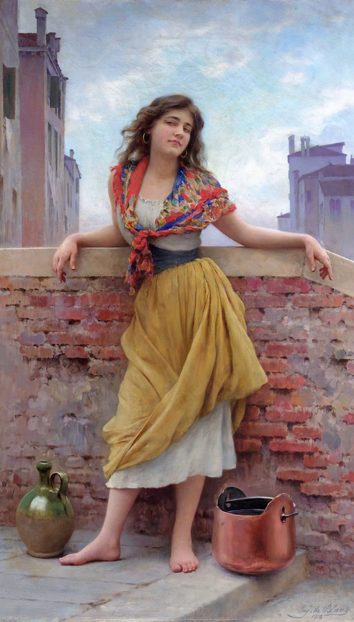 Der Wasserträger von Eugene de Blaas