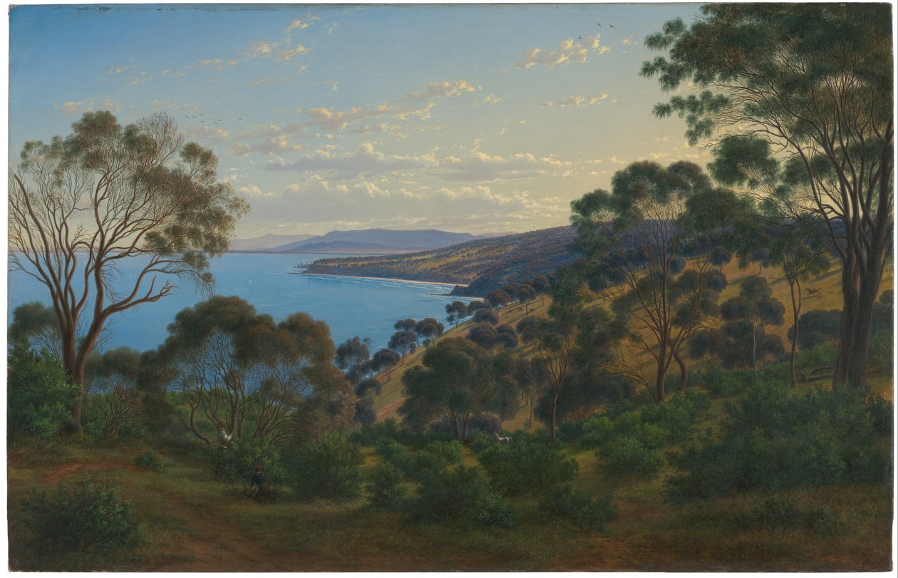 Dandenong Ranges von "Beleura" von Eugene von Guérard