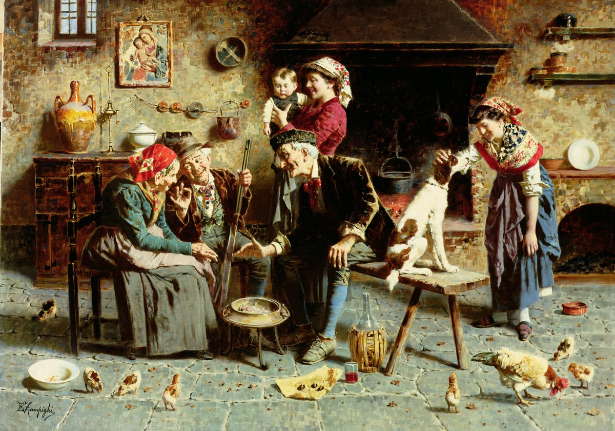 Der Geschichtenerzähler von Eugenio Zampighi
