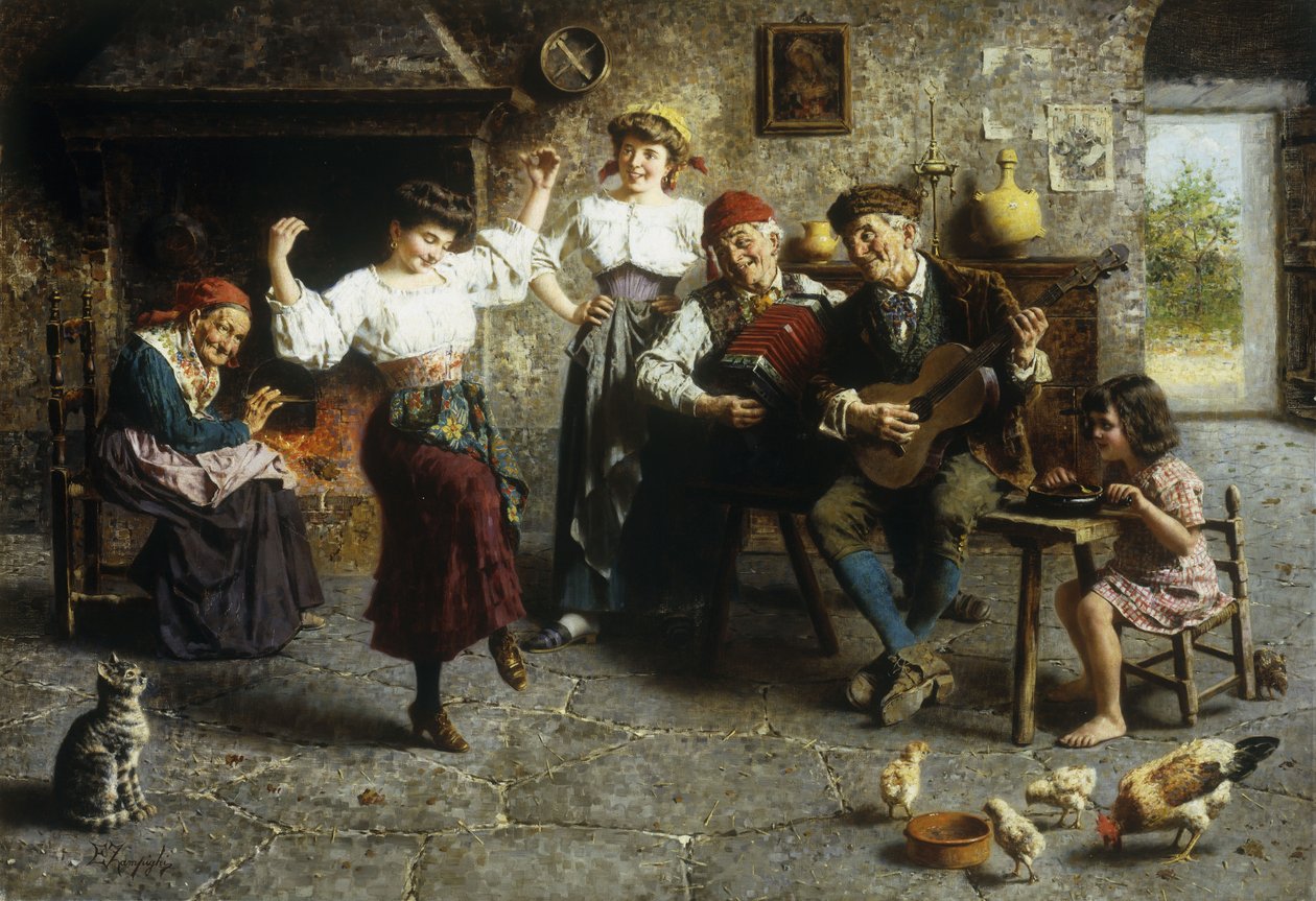 Ein feiner Schritt von Eugenio Zampighi