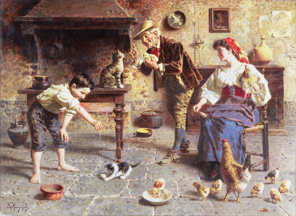 In der Küche von Eugenio Zampighi
