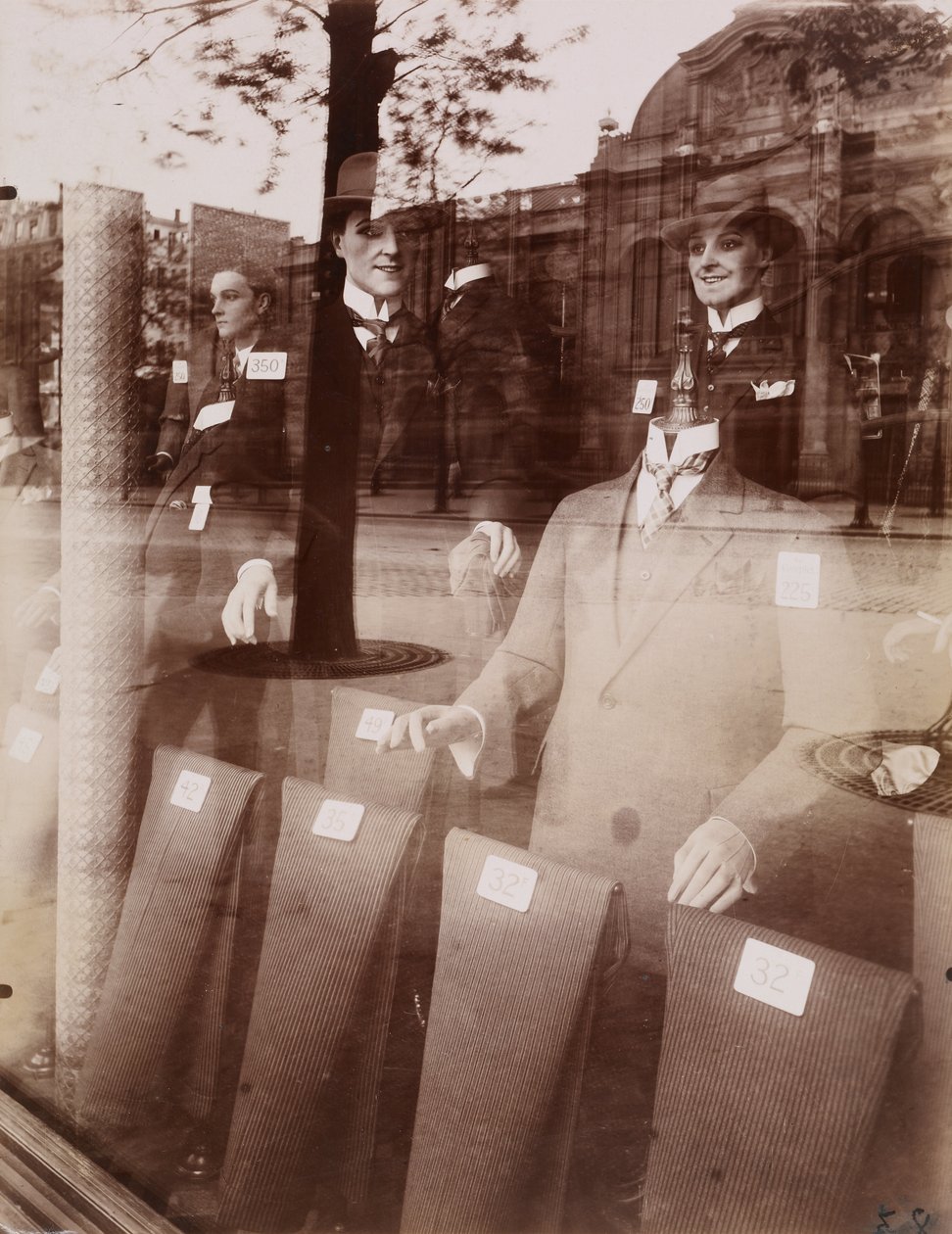 Magasin, Avenue des Gobelins von Eugène Atget