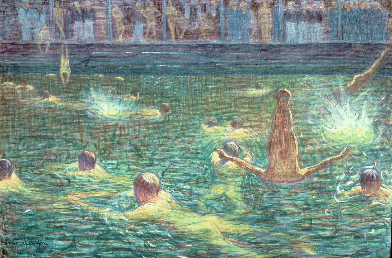 Badsumpf, 1911 von Eugène Jansson
