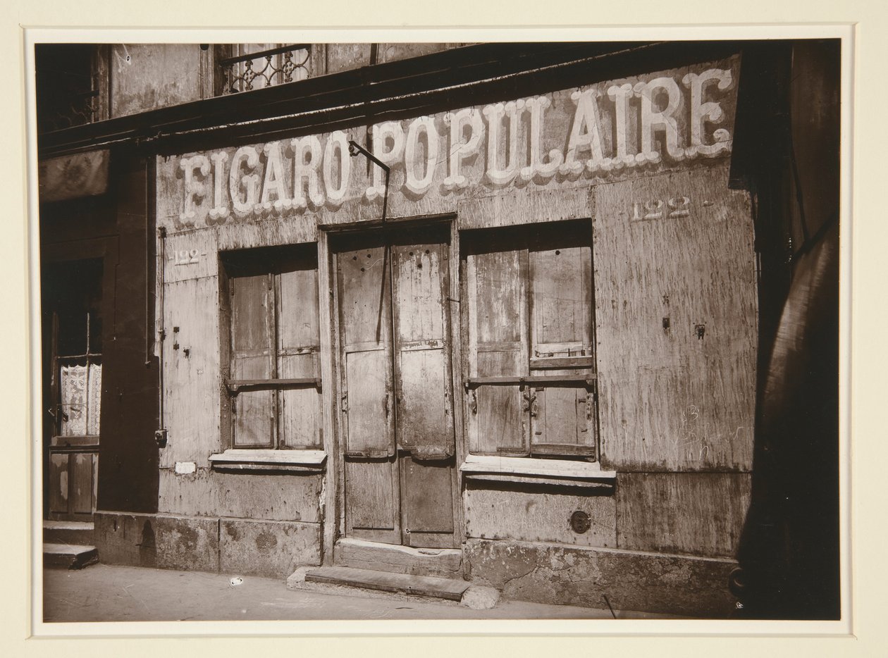 Figaro Populaire von Eugène Atget