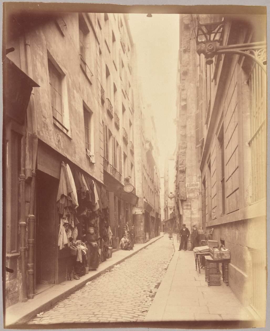 Rue de la Parcheminerie von Eugène Atget
