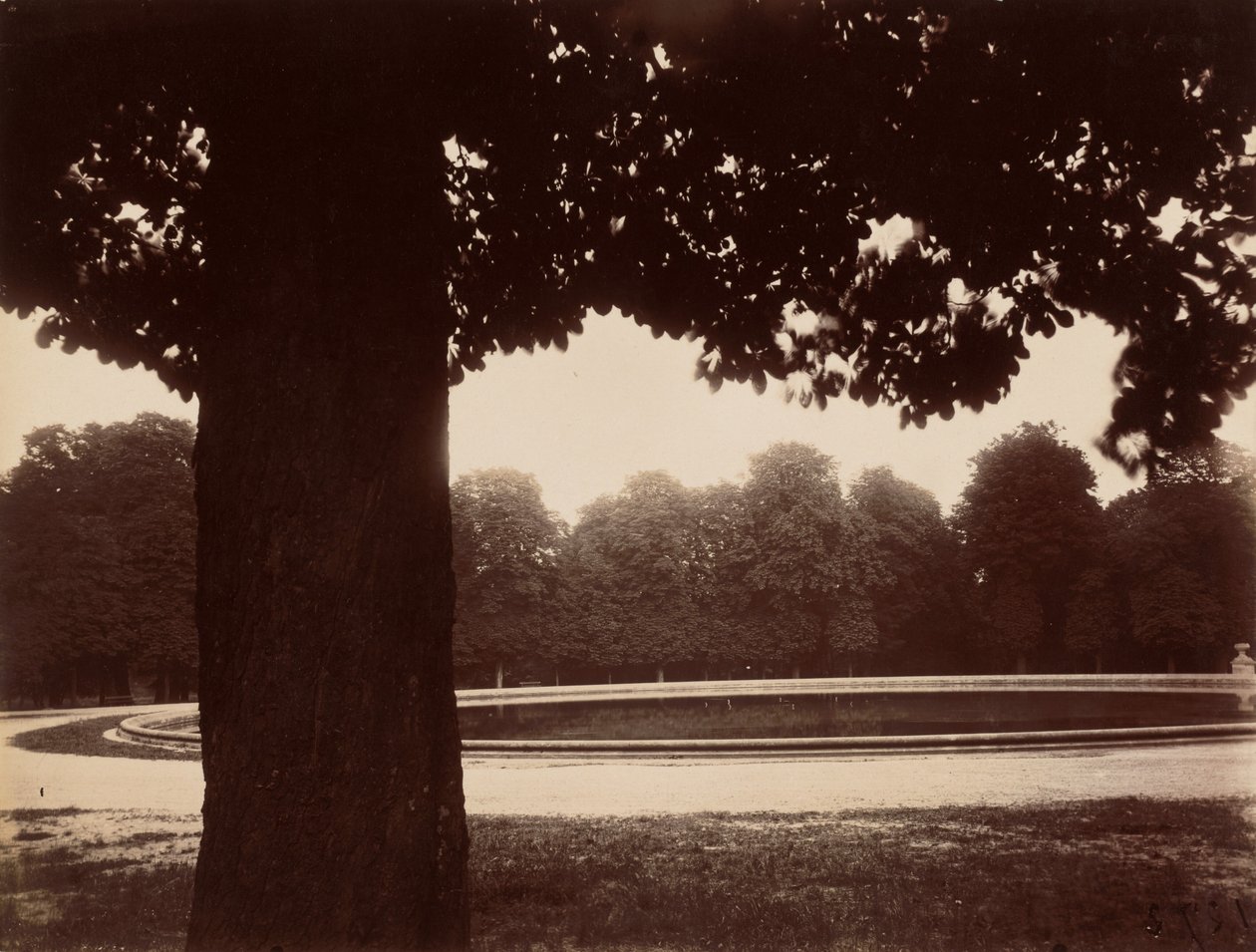 Saint-Cloud von Eugène Atget