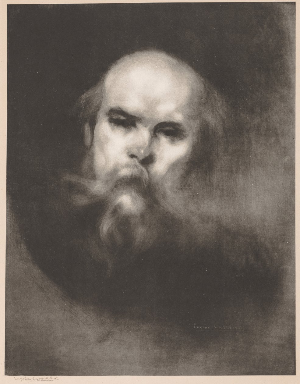 Paul Verlaine, 1896 von Eugène Carrière
