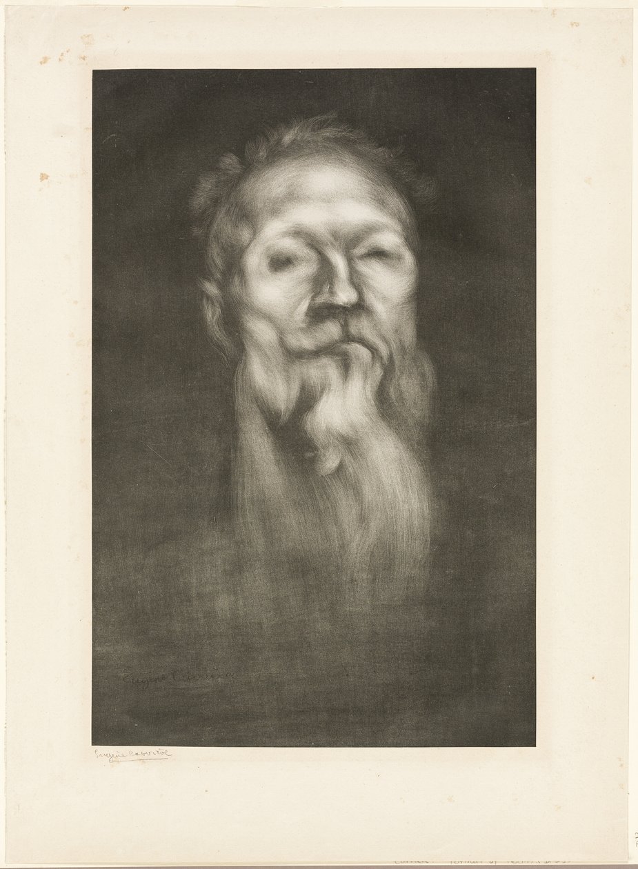 Porträt von Auguste Rodin von Eugène Carrière