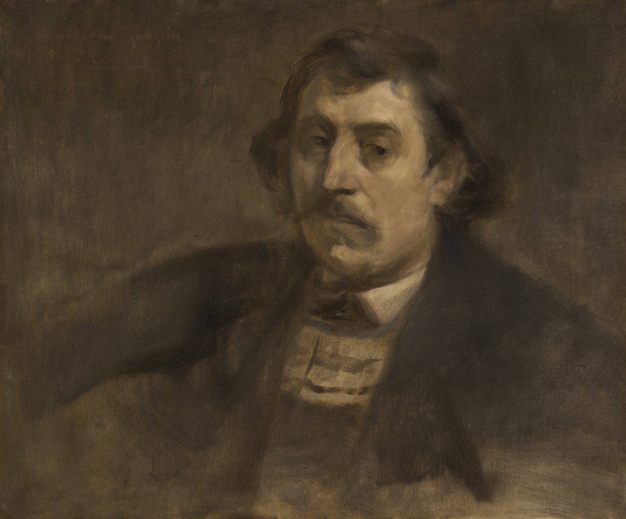 Porträt von Paul Gauguin von Eugène Carrière