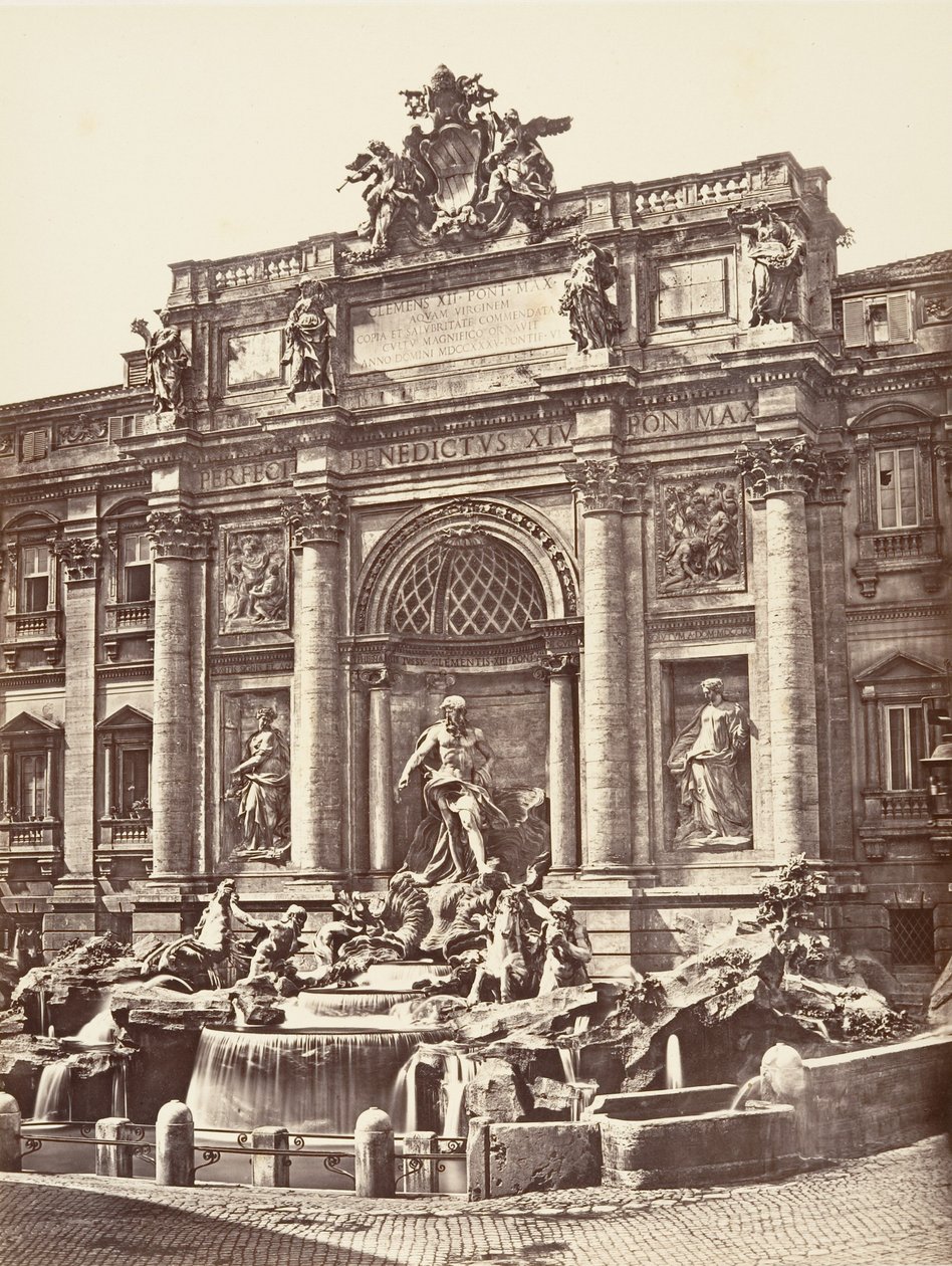 Fontana di Trevi von Eugène Constant