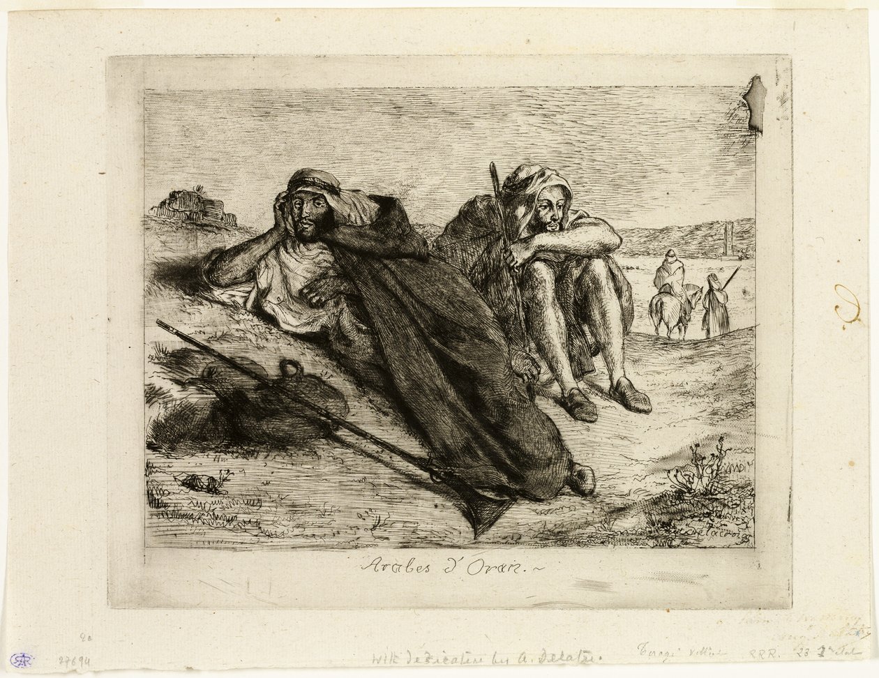 Araber von Oran von Eugène Delacroix