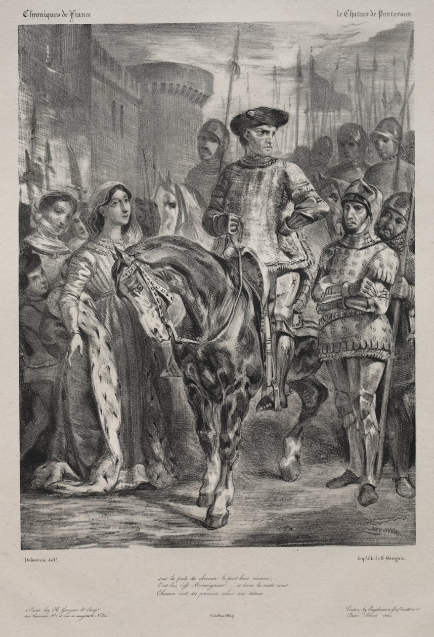 Duguesclin von Eugène Delacroix