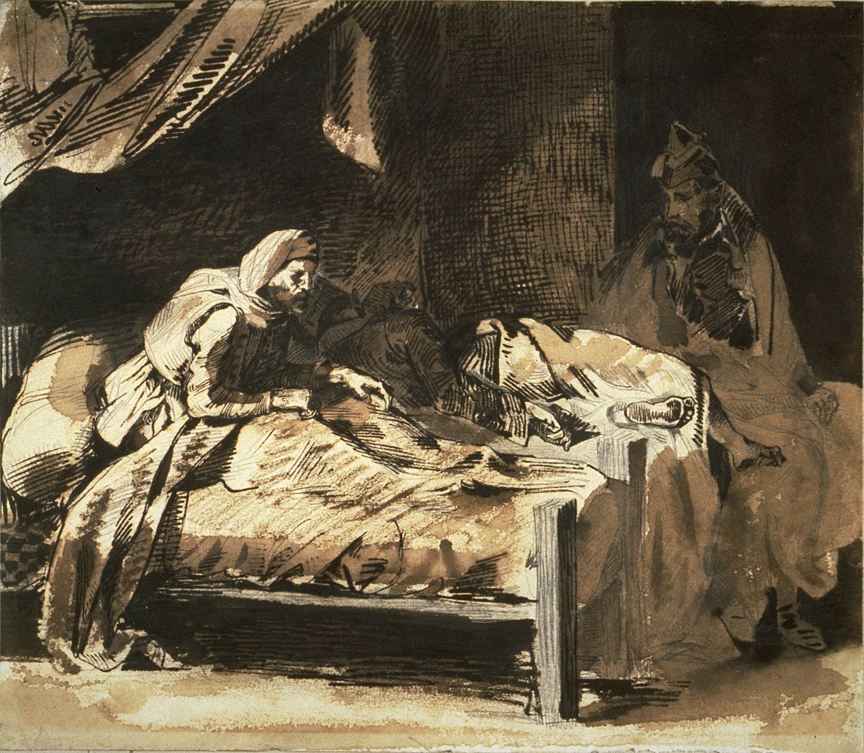 Militärkrankenhaus von Eugène Delacroix