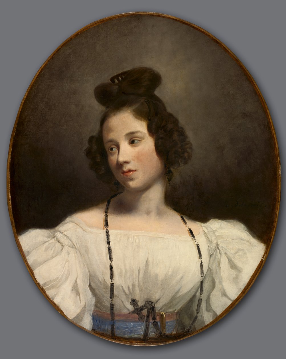 Mlle. Alexandrine-Julie de la Boutraye von Eugène Delacroix