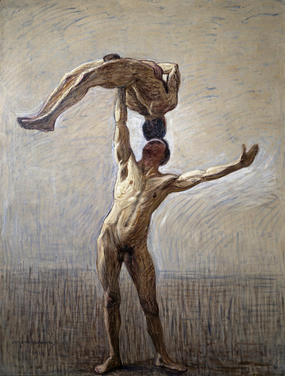 Athleten, 1912 von Eugène Jansson