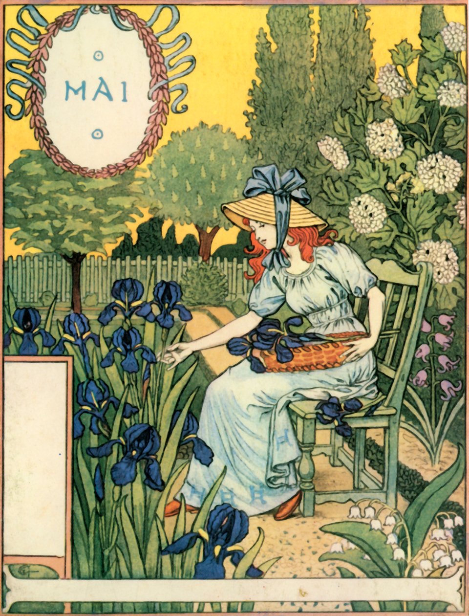 Mai, 1896 von Eugene Grasset
