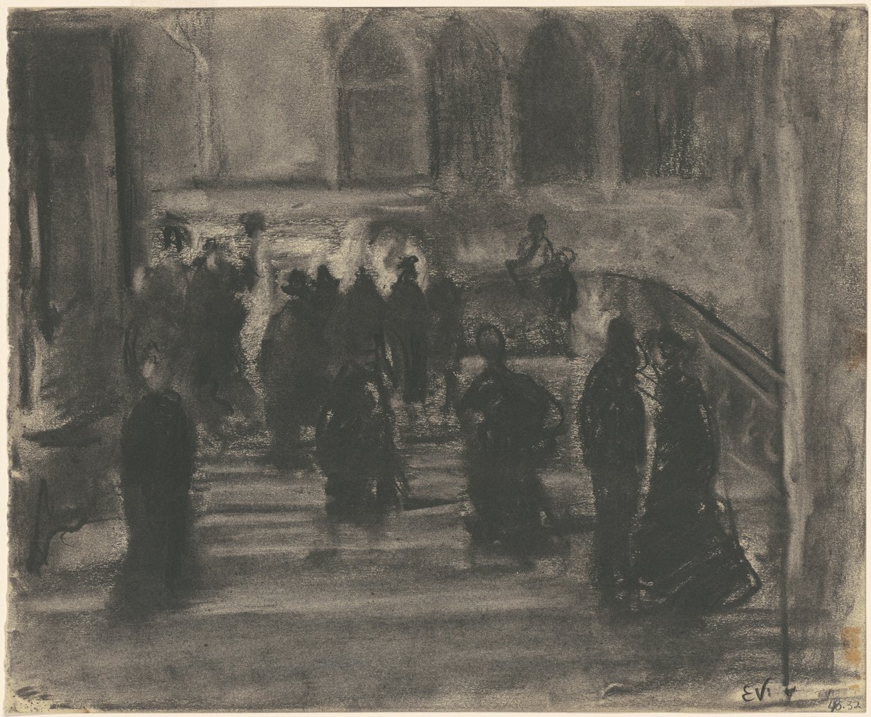 Brücke, Venedig von Eugène Vail