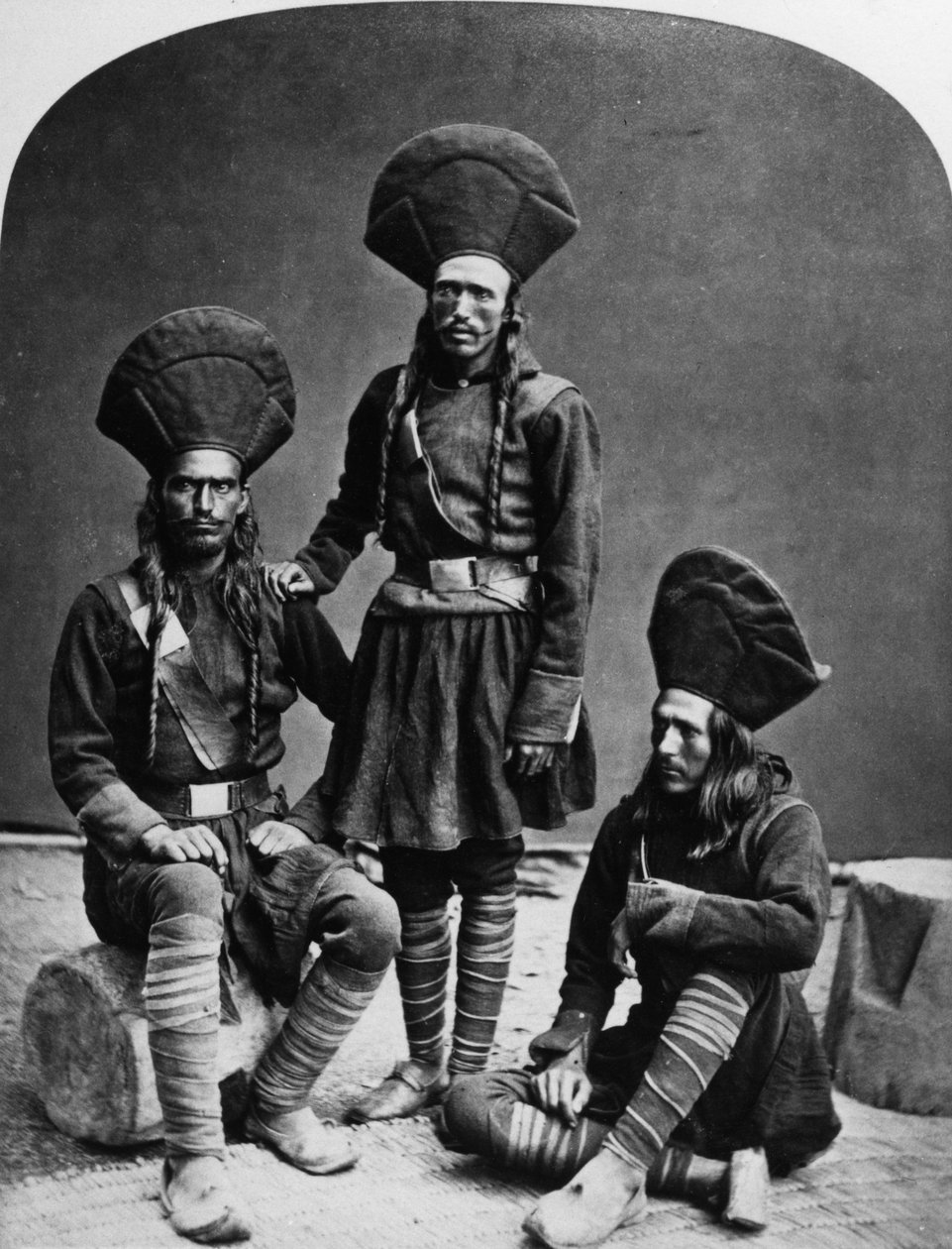 Ladakhis, um 1860-80 von European Photographer