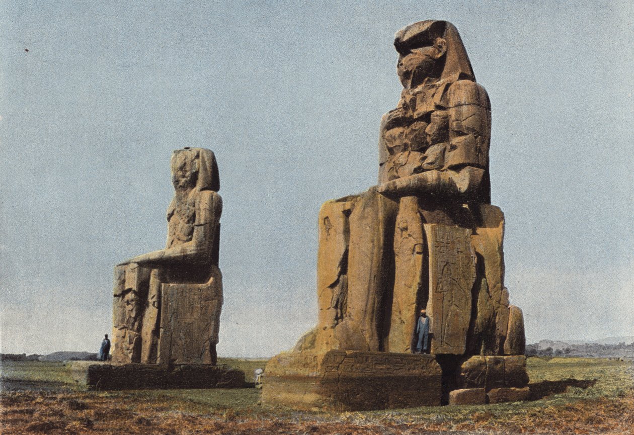 Theben, Kolosse von Memnon von European Photographer