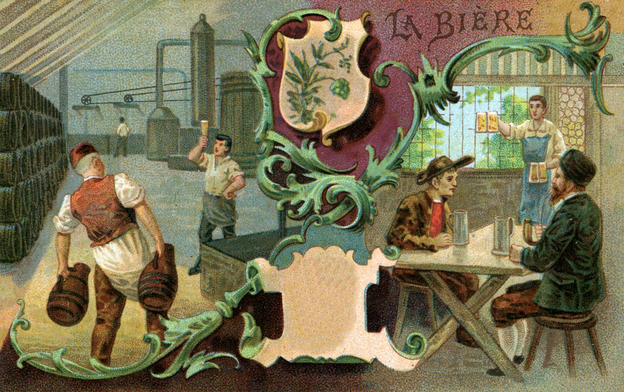 Bier, 1899 von European School