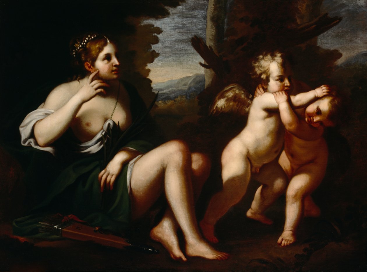 Diana und Cupidos von European School