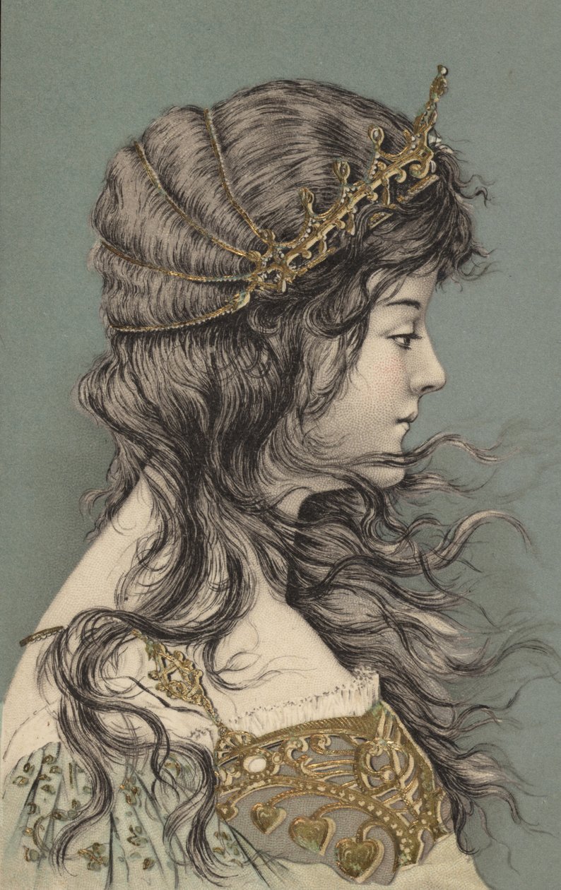 Mädchen mit Tiara von European School