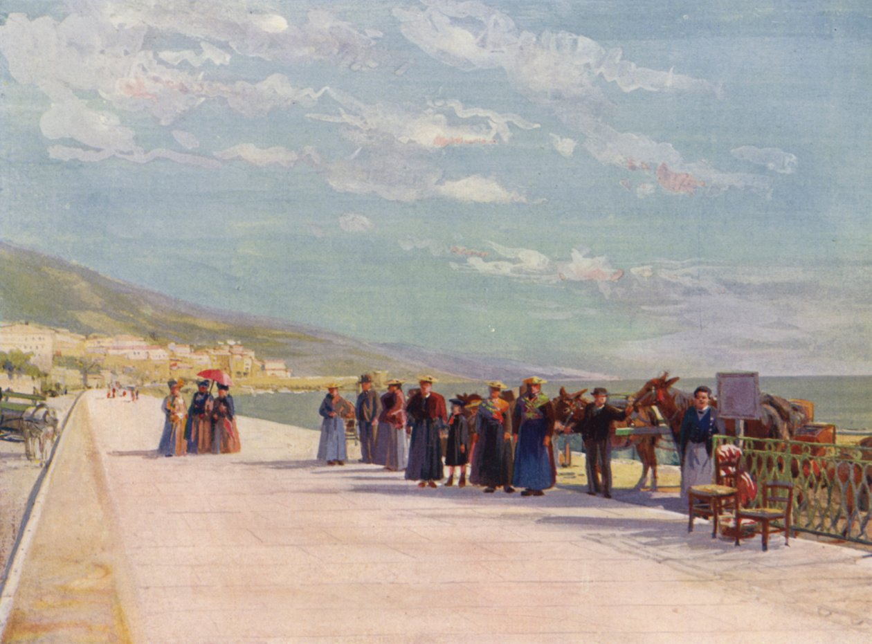 Menton, Der Eselplatz von European School