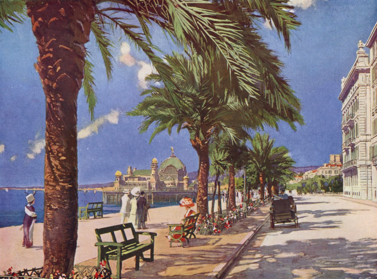 Nizza, Promenade du Midi von European School