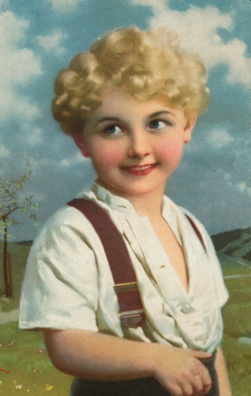Lächelnder Junge von European School