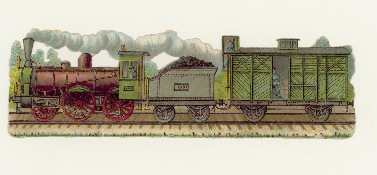 Dampflokomotive von European School