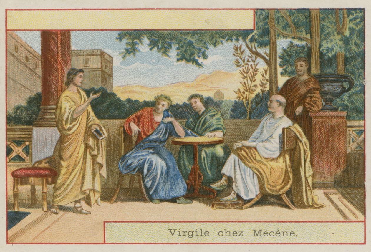 Vergil besucht Gaius Maecenas von European School