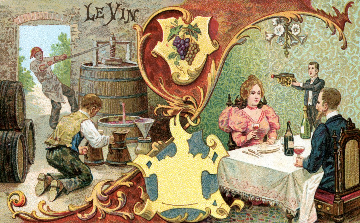 Wein, 1899 von European School