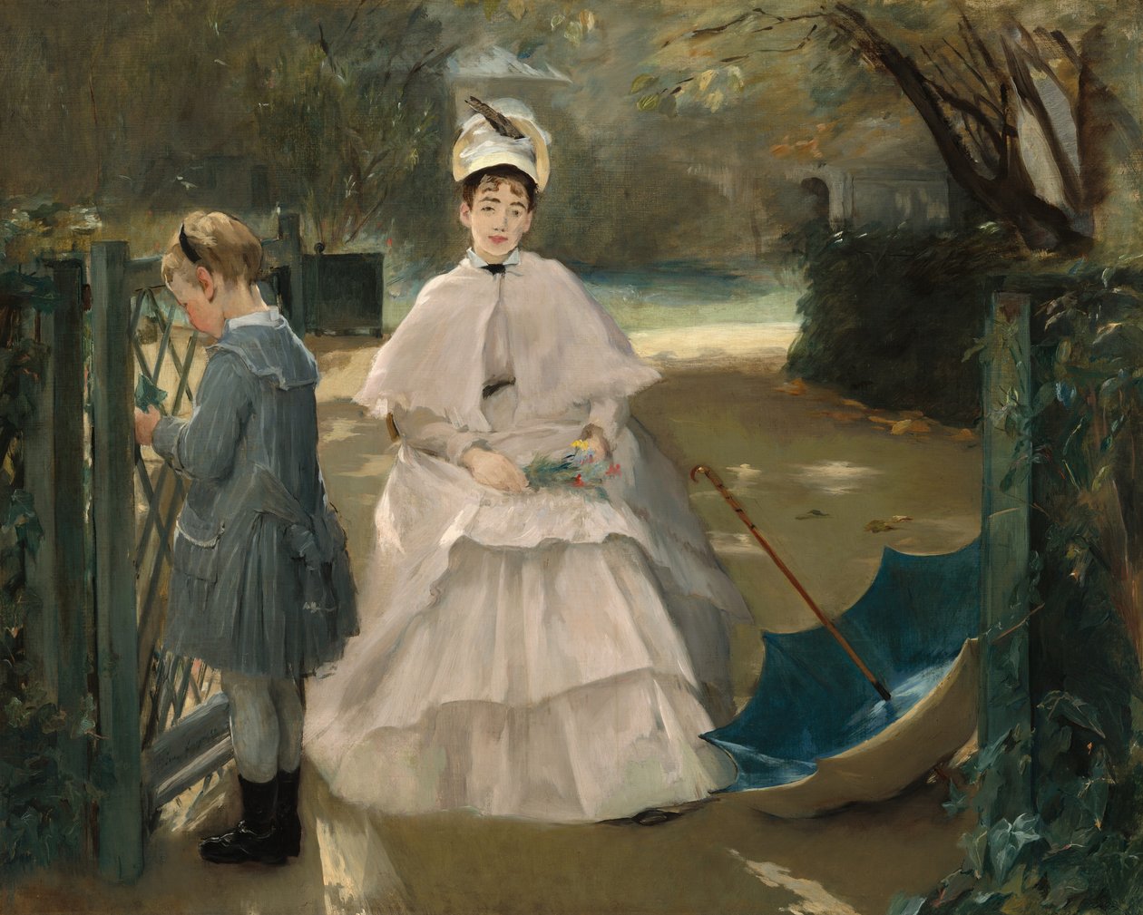 Kindermädchen und Kind, 1877-1878 von Eva Gonzalès